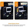 thumbnail image 4 of Car Organizer Backrest Protector, PU Leather Car Seat Protector with Foldable Car Dining Room Gift, 4 of 5
