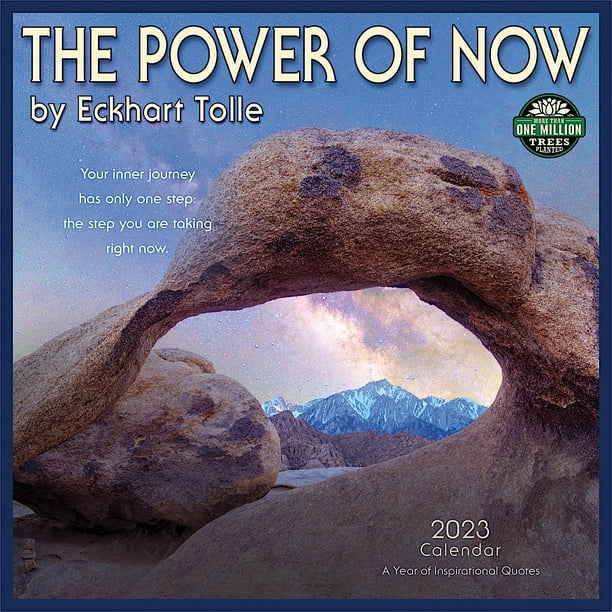 Power of Now 2023 Wall Calendar by Eckhart Tolle