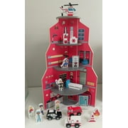 Spark Create Imagine Wooden Emergency Center Play Set for Ages Three Years and Older