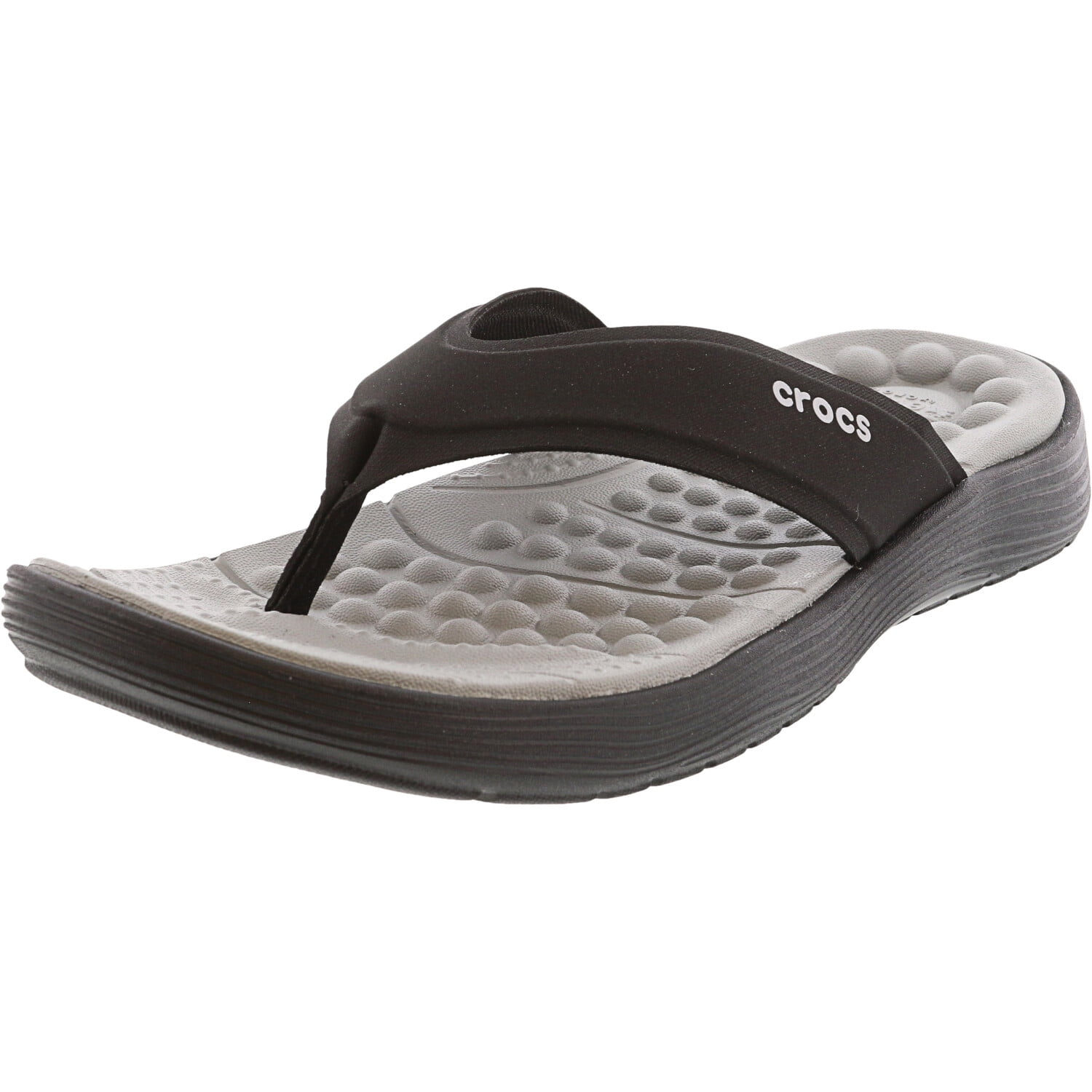 crocs men's reviva flip flop