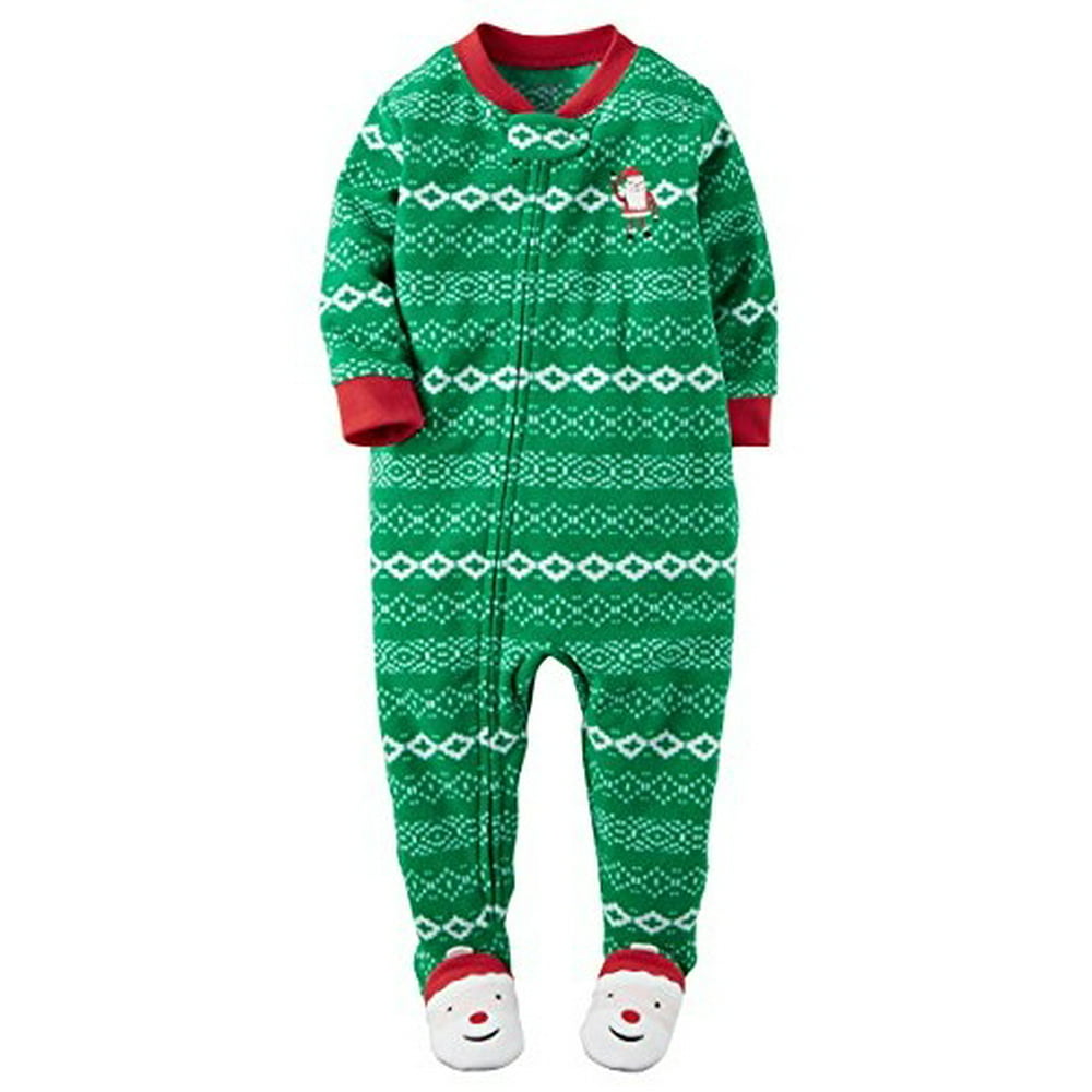 Carter's Carter's Baby Boys' 1 Piece Fleece Christmas Pajamas