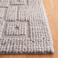thumbnail image 3 of SAFAVIEH Natura Leslie Geometric Runner Rug, Gray, 2'3" x 8', 3 of 7