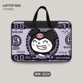 thumbnail image 1 of Sanrio anime series Kuromi-bolsa negra para ordenador portátil, bolsa de almacenamiento bonita de dibujos animados para mujer, iPad air14/11 /14/16 pulgadas, regalo sorpresa, 1 of 5
