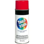 Cherry Red, Touch 'n Tone Gloss General Purpose Spray Paint-55270830, 10 oz, 6 Pack