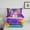Purple Pink White, variant on Manfei Kawaii Unicorn 3-Piece Full Size Comforter Sets,Personalized Initial Bedding Comforter Set,Gradient Rainbow Lightweight Bedding Sets,Super Cozy Animal Room Decorative,Reversible