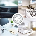 thumbnail image 4 of Stick On Analog Car Clock, Mini Tiny Small Luminous Car Vent Clocks For Dashboard Boat Bike Home - Q36, 4 of 5