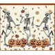 thumbnail image 2 of Manta de Halloween con diseño de fantasma bohemio, suave, de franela, con diseño de calabaza otoñal, con hojas florales, para decoración de Halloween, para sofá cama, regalos para fiestas navideñas, 2 of 6