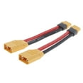 thumbnail image 3 of 2 Pack RC Car Model Battery XT60 Female XT90 Male 10AWG Silicone Cable Parts 100MM, 3 of 8