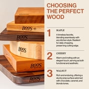 John Boos Chop-N-Slice Series Rectangular Maple Cutting Board, 16 x 10 x 1, 4.5 lb