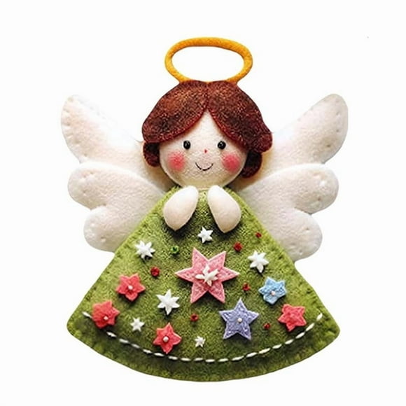 DIY Christmas Ornament Kit 2026, Beginners Friendly Handmade Holiday Decorations, Cut Pieces and Threads for Crafting, Personalizable Tree Ornaments, Family Craft Activity for Childs Adults