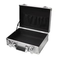 thumbnail image 2 of Estuche de aleación de aluminio con cierre de seguridad Organizador para equipo de cámara de viaje para hombres Sin esponja, 2 of 8