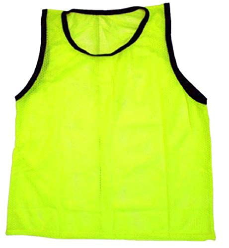 12 Pack Youth Scrimmage Training Vests for All Sports Youth Scrimmage Jerseys by Playscene 