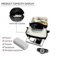 thumbnail image 4 of Eheartsgir Polyester Shoulder Bag with Ginkgo Leaf, Lightweight 2 Layer Cell Phone Purses for Women Girls Outdoor Running, 4 of 7