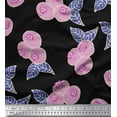thumbnail image 1 of Soimoi Cotton Duck Fabric Leaves & Berries Fruits Printed Craft Fabric by the Yard 42 Inch Wide, 1 of 3
