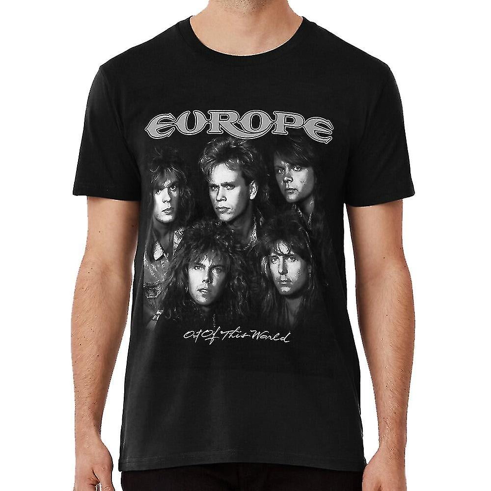 Europe band t shirt new arrivals