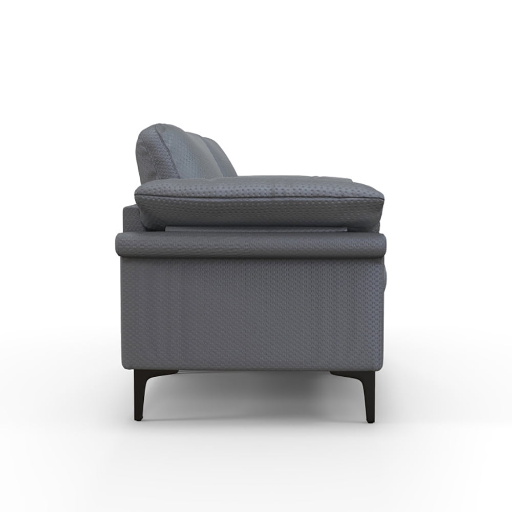 Finihen Loveseat Sofa, Modern Fabric Loveseat Sofa for with Metal Legs and Armrest Pillows, for Living Room, Bedroom, Gray Finihen Loveseat Sofa, Modern Fabric Loveseat Sofa for with Metal Legs and Armrest Pillows, for Living Room, Bedroom, Gray