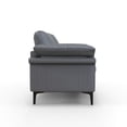 thumbnail image 6 of Topcobe Modern Fabric Loveseat Sofa for with Metal Legs and Armrest Pillows, Couches for Living Room, Chair Bed Sleeper for Adults, Stylish and Comfortable Design, Gray, 6 of 8