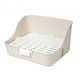 thumbnail image 5 of Caja de arena para conejos, inodoro para mascotas, bandeja de limpieza desmontable portátil, entrenamiento para ir al baño, rincón para cobayas, ,, 5 of 8