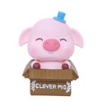 thumbnail image 1 of Piggy Bank, diseño de cerdo con dibujos animados de PVC, duradero, tamaño grande, 1 of 2