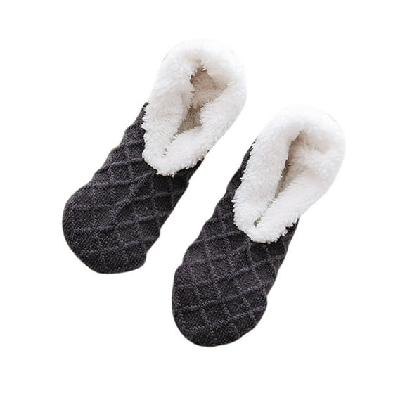 LUOGENLI Socks for Men Size 13-15 Cotton Ladies Warm Solid Color Floor Socks Non Plush Knitted Coral Socks *3Pcs Socks for Girls 12-14 Years Socks for Men Low Cut