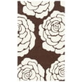 thumbnail image 2 of SAFAVIEH Cambridge Permelia Geometric Wool Area Rug, Brown/Ivory, 3' x 5', 2 of 7