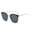 White frame without dots, variant on Advanced and fashionable boxy sunglasses, UV resistant sunglasses