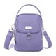 thumbnail image 1 of onlyliua Liquidación de Rebajas de Hoy Bolso Bandolera Impermeable para Mujer, Bolso para Teléfono Móvil y Múltiples Compartimentos, Bolso de Mensajero para Mujer, Bolso de Tela Informal para Mujer, 1 of 2