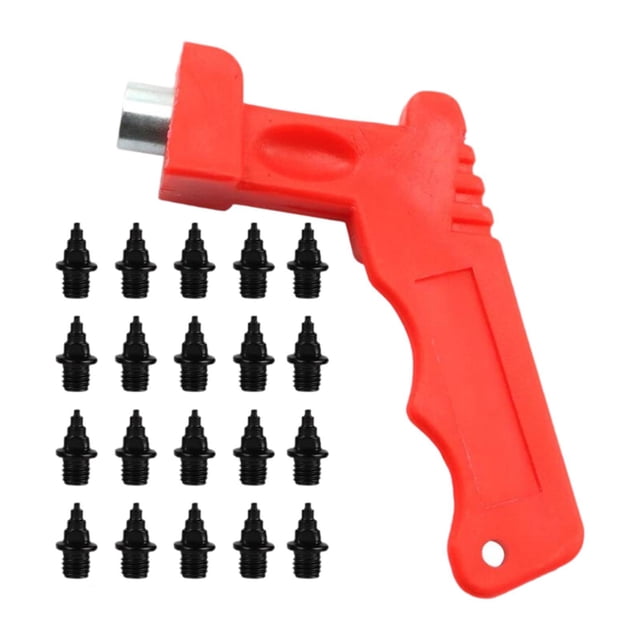20x clavos para zapatas de pista, convenientes con llave de repuesto para competición al aire libre, carreras de media a larga distancia