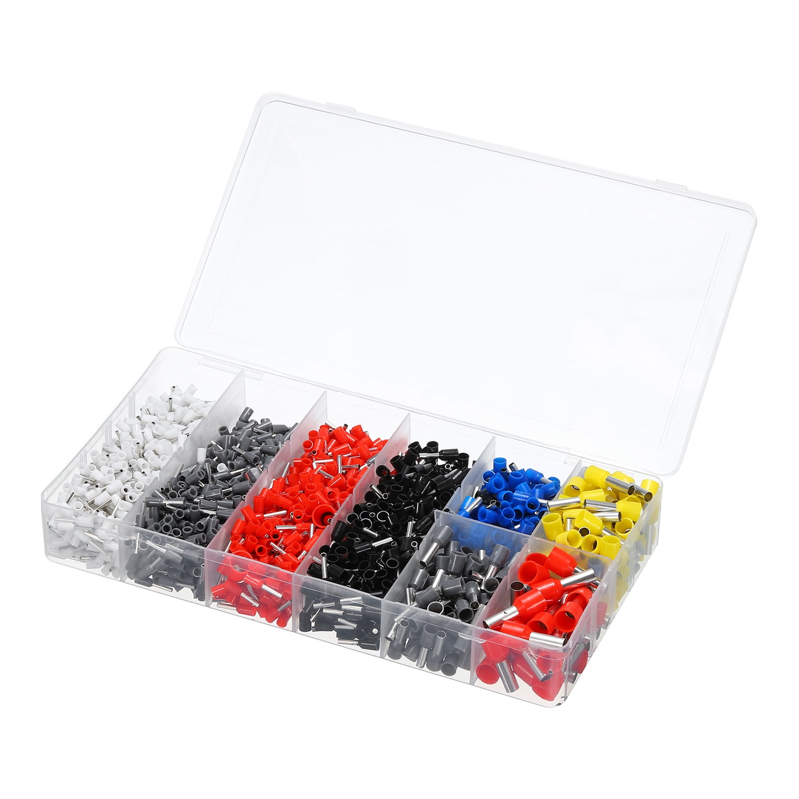 1800Pcs Wire End Ferrules Butt for Electrical Wire Connectors Home Repair Ferrule Crimping Tool Kit