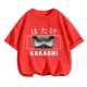 thumbnail image 3 of Camiseta de anime Naruto para niños, camisetas para niños, camisetas de dibujos animados para niñas, camisetas de manga corta de Sonic para niños de 3 a 14 años, 3 of 5
