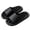 Black, variant on Shower Slippers for Men Women Massage Slipper Soft Sole Quick Drying Flat Sandals Dorm Home Bathroom on Slides