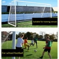 thumbnail image 4 of Youkk Filet de But de Soccer Filet de Porte de Terrain de Football Réutilisable Accessoire de Pratique Scolaire Pliable, 4 of 6