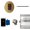 Custom Plated / Unfinished, variant on Mr Steam BTLRL1RPC Butler Linear Steam Generator Control Kit / Package - Chrome