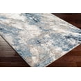 thumbnail image 4 of Mark&Day Area Rugs, 5x7 Guthrie Center Modern Navy Area Rug, Ivory Sky Blue Medium Gray Carpet for Living Room, Bedroom or Kitchen (5'3" x 7'), 4 of 4