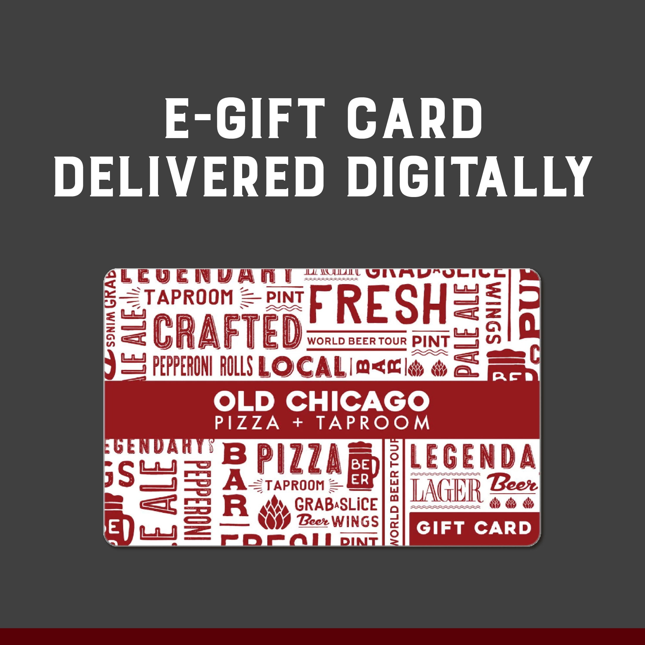 Old Chicago $25 eGift Card [Email Delivery]