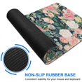 thumbnail image 6 of Long Mouse Pads for Desk,Pioneer Flower Floral Print Pattern Desk Mats on Top Of Desks, Desk Mouse Pad Extra Large with 3mm Non-Slip Base and Stitched Edge for Gaming,Office,Work,Home 31.5"x11.8", 6 of 6