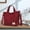 Wine WE, variant on Gecau Lightweight Expandable Double Shoulder Strap&Capacity Travel Duffel Bag, Sports Tote Gym Bag, Shoulder Weekenders Overnight Bag For Women Pink Novel