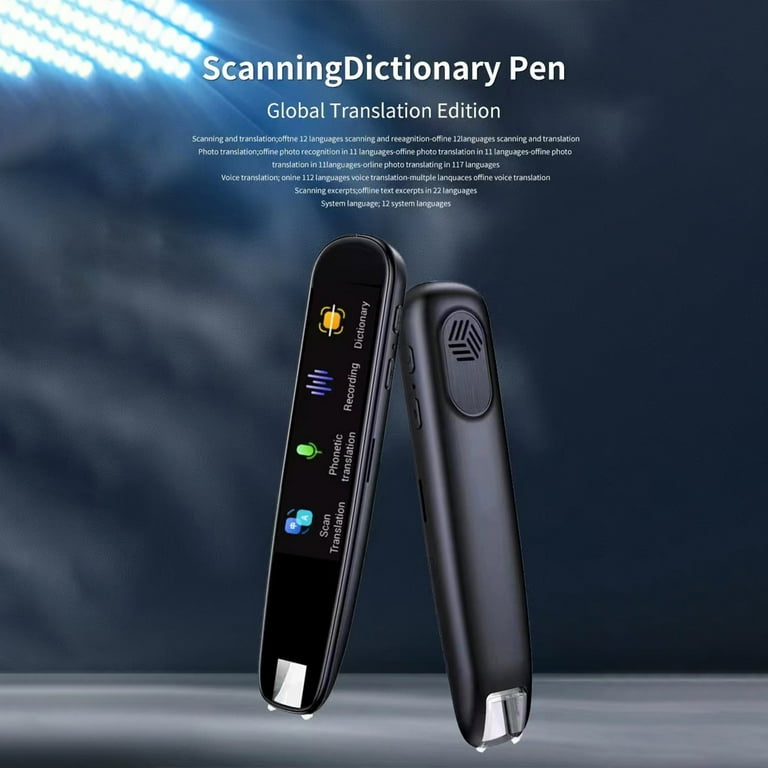 Scan Reader Pen 多言語対応 2024 Newest Upgraded Reading Pen, Voice Scanning Pen