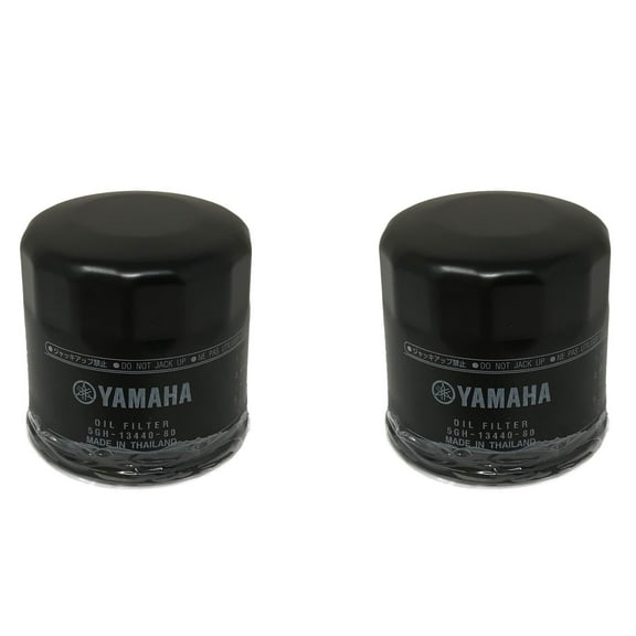 Yamaha Genuine OEM Oil Filter 5GH-13440-80 replaces 5GH-13440-61 - 2 Pack