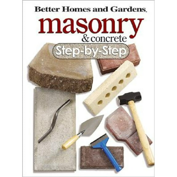 Masonry And Concrete Step-by-step (Paperback) 0696221128 9780696221125