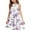 #A19-Light Purple, variant on Abcomgle Girls Summer Dress Size 14-16 Casual Halter Neck Sleeveless Girls Dresses Floral Print A-line Sundresses Swing Beach Dresses 5-6 Years,Orange
