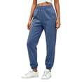 thumbnail image 5 of Jovrlynd Womens Sweatpants Elastic High Waisted Baggy Pull On Joggers Casual Workout Athletic Pants, S-3XL, 5 of 9