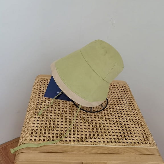 COCOpeaunt New Summer Tying Rope Stripped Bucket Cap for Women Spring Fishing Hat Outdoor Sports Autumn Ladies Hat Gift Lady Panama Sun Cap