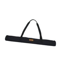 figatia Canopy Pole Bag Canopy Carrying Bag Zipper Closure Oxford Camping Pouch Fishing Pole Case for Fishing Rod Shelter Rod Tripods Black