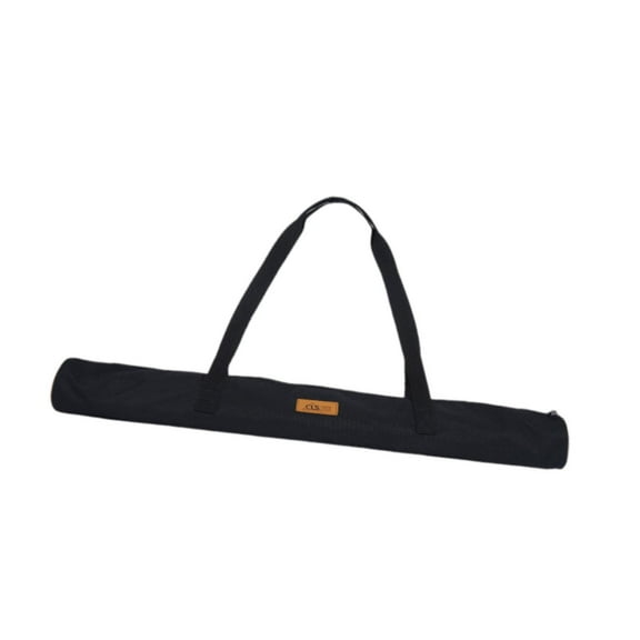 figatia Canopy Pole Bag Canopy Carrying Bag Zipper Closure Oxford Camping Pouch Fishing Pole Case for Fishing Rod Shelter Rod Tripods Black