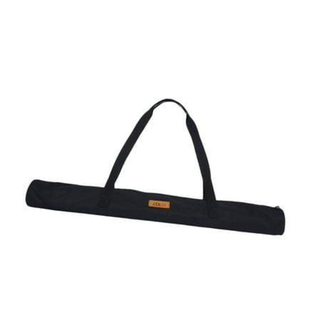 yotijay Awning Pole Storage Bag Fishing Rod Case Supplies Carrying Bag Camping Organizer Black