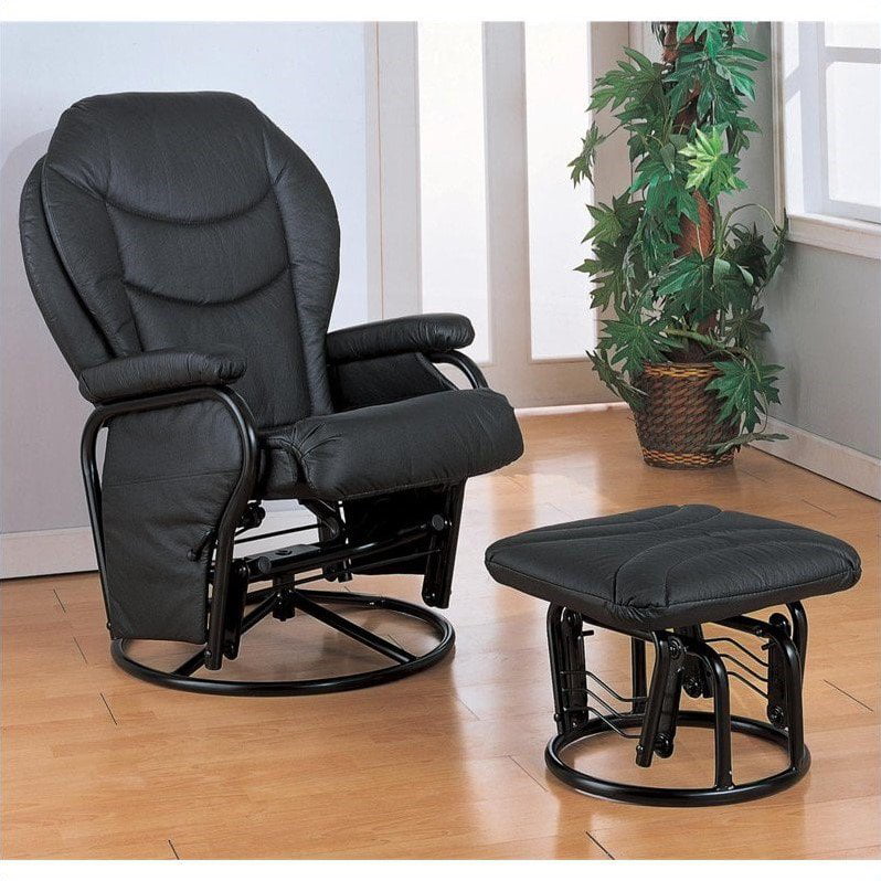Coaster Upholstered Glider Recliner, Leather Glider Chair Canada
