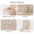 thumbnail image 4 of Bolsa De Tela Oxford Para Zapatos, Bolsa De Viaje Para Zapatos, Organizador Portátil A Prueba De Lluvia, Bolsa De Almacenamiento Para Zapatos, Capacidad Para 3 Pares De Zapatos Guardurnaity OD015291-02, 4 of 6