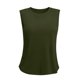 thumbnail image 5 of Tops Casuales sin Mangas para las Mujeres Color Sólido Cuello Redondo Suéter Blusa, las Señoras Tops sin Mangas Y Blusas Suaves Respirables Primavera Verano, 5 of 7