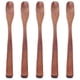 thumbnail image 1 of Cuchara pequeña, 5 piezas de cuchara pequeña de color madera para niños, cuchara antiescaldadura optimizada para la excelencia, 1 of 8